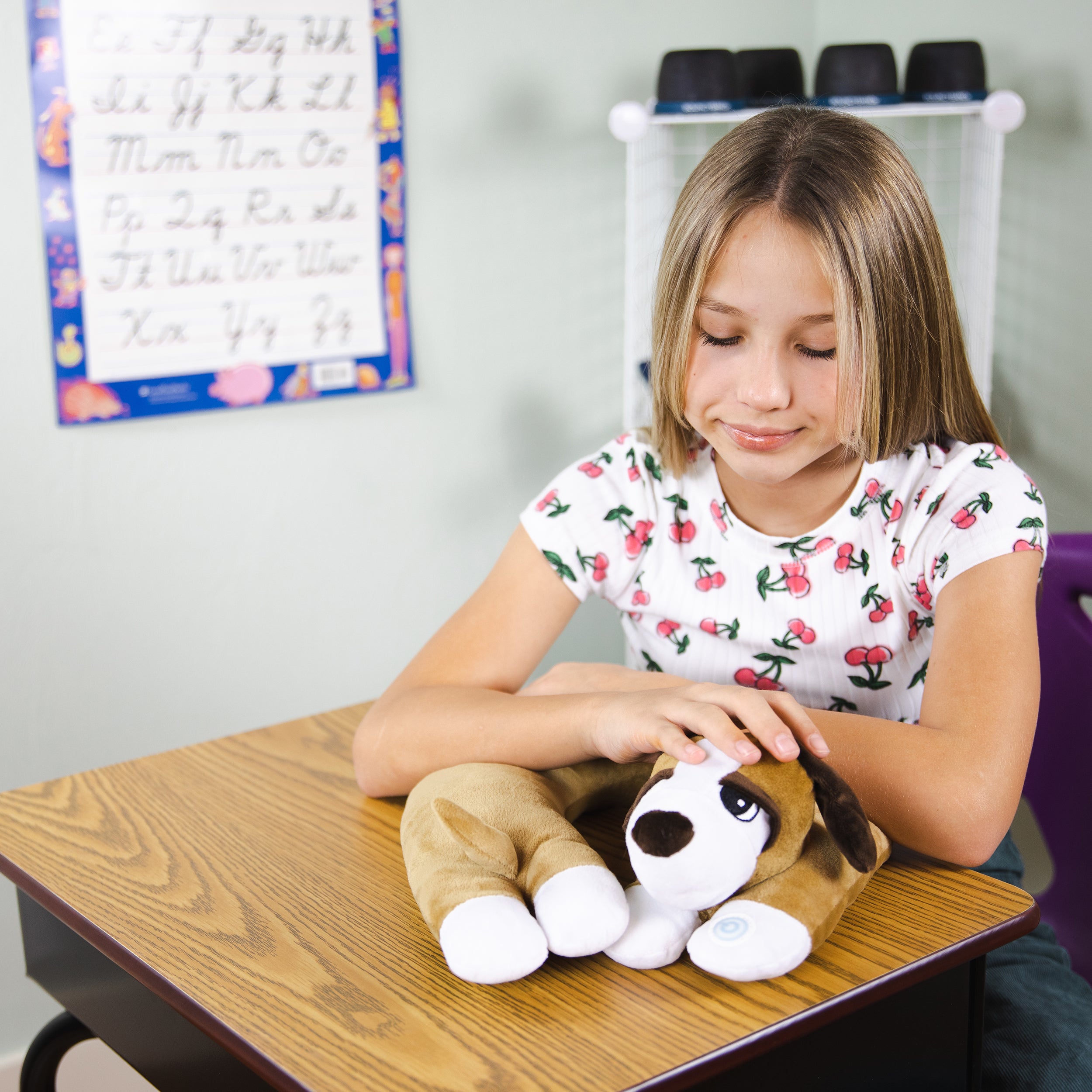 Bouncyband Sensory Vibrating Neck Pillow Puppy