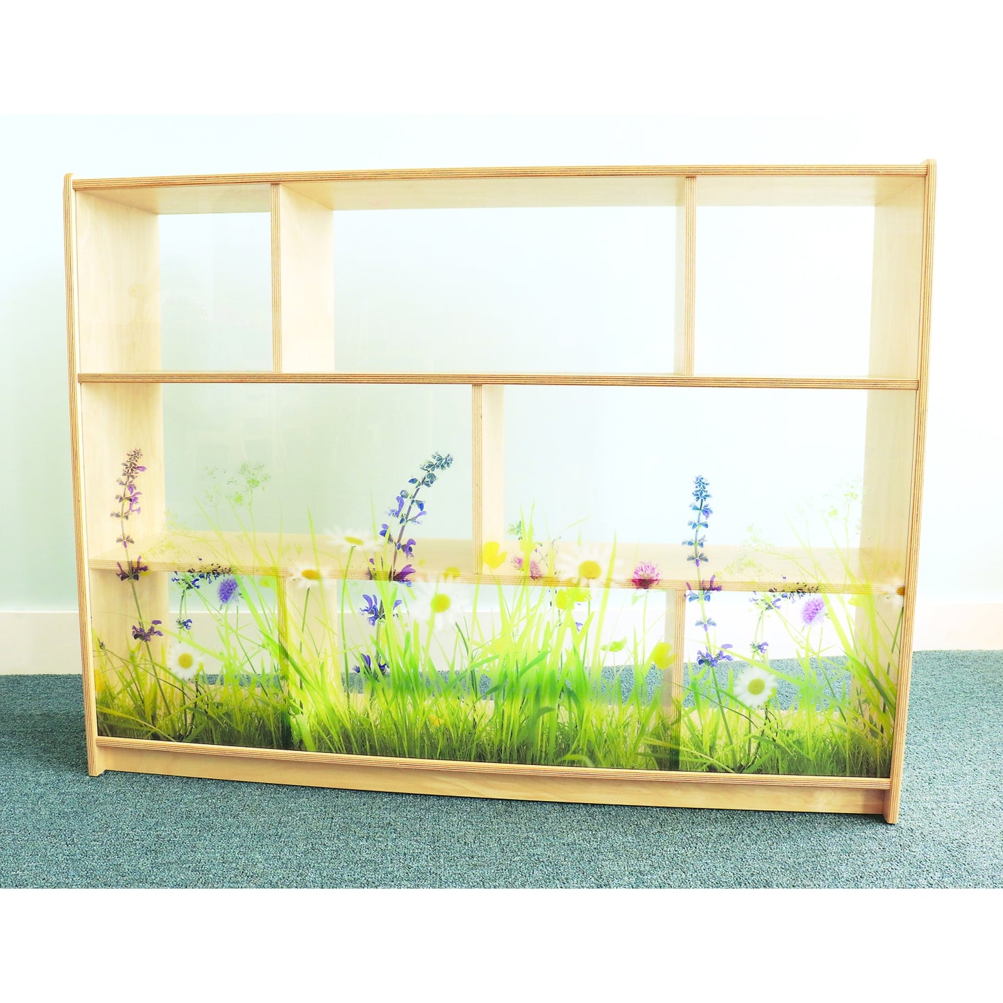 Nature View 36" Acrylic Back Cabinet