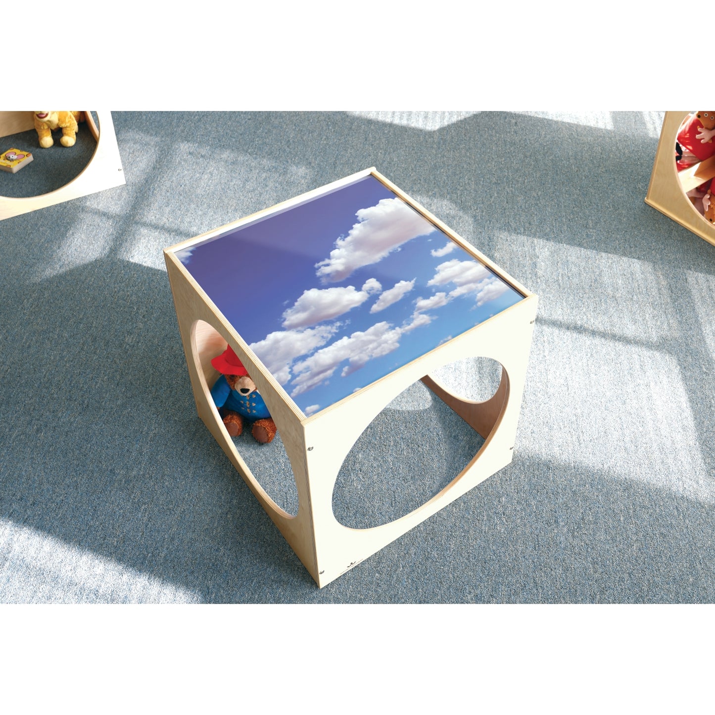 Toddler Acrylic Sky Top Play House Cube