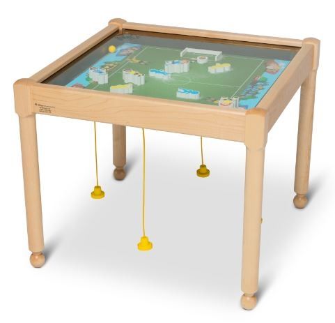 Soccer Square Magnetic Sand Activity Table