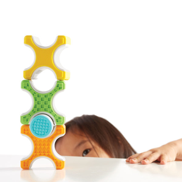 Grippies® Stackers 24 Piece Set – Seven Sensory Toys