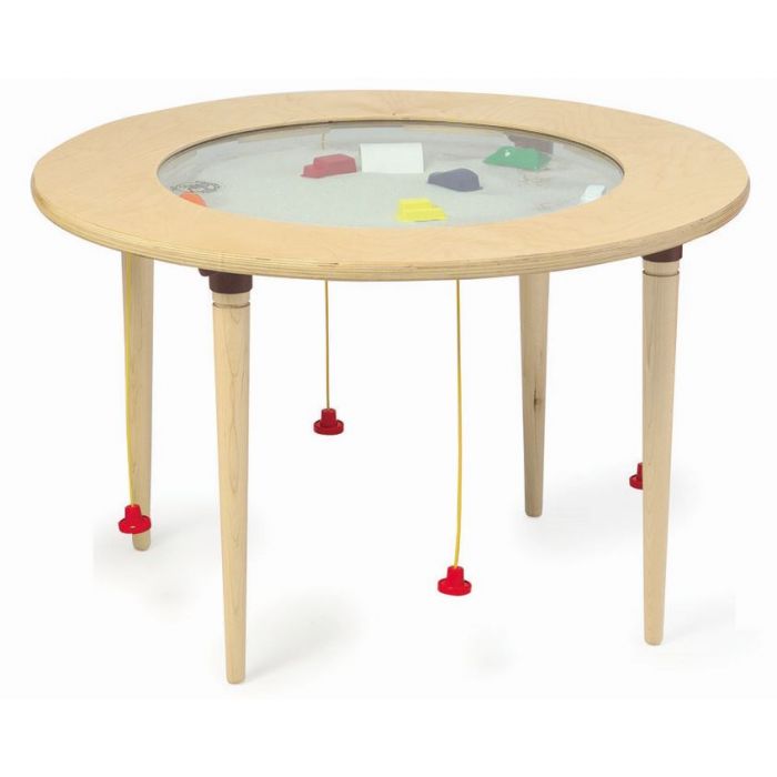 Colors & Shapes Round Magnetic Sand Activity Table